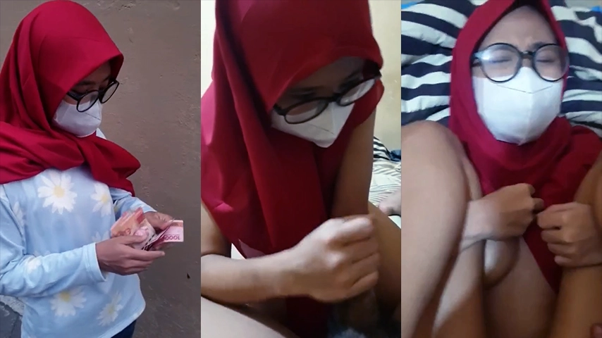 BO Cewek Random Berhijab di Kosan