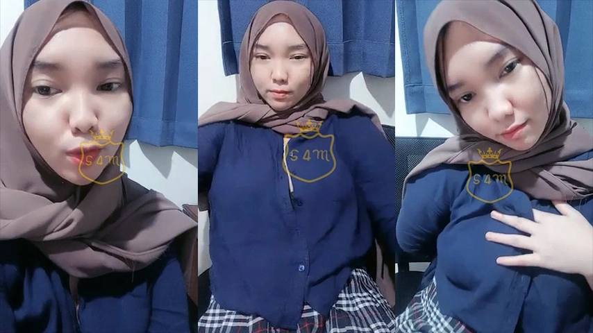Chika Hijab Mainin Toket Mulus Live