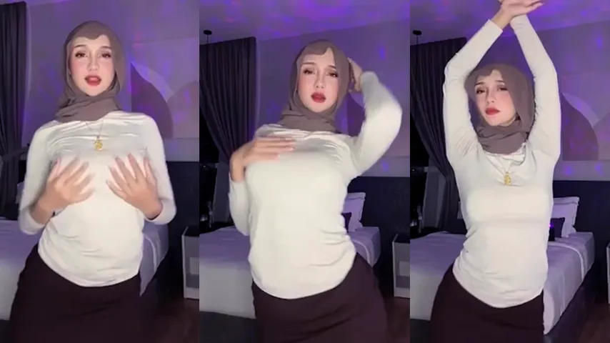 Hijab Tiktoker Cantik Ebot Barbar Viral