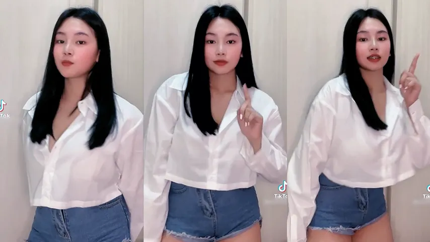 Tiktok Alana Baju Putih Tipis Joget